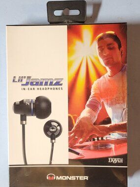 Monster - Lil' Jamz Performance Earbud Headphones New Sealed